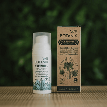 Cremigel Recovery, com ingredientes biológicos, cosméica vegan