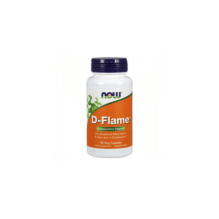 D-Flame, suplemento alimentar sem glúten, sem soja, vegan, vegetariano