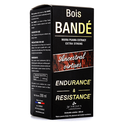 Extrato de Muira Puama Extra Forte, suplemento alimentar para a energia