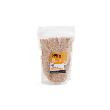 Farelo de Trigo, biológico, sem lactose, sem soja, vegan e vegetariano