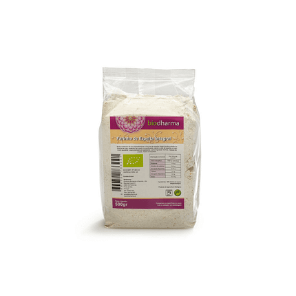 Farinha de Espelta Integral, biológico, sem lactose, sem soja, vegan, vegetariano