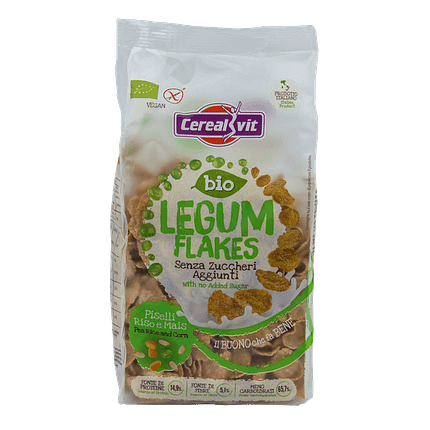 Flocos de Ervilha, de agricultura biológica, sem glúten, adequado a vegans