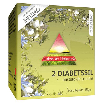 2 Diabetssil, chá para infusão
