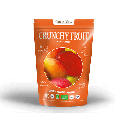 Manga Liofilizada, biológica, sem glúten, vegan