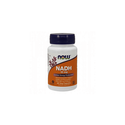 NADH 10Mg, suplemento alimentar sem glúten, sem sal, sem soja