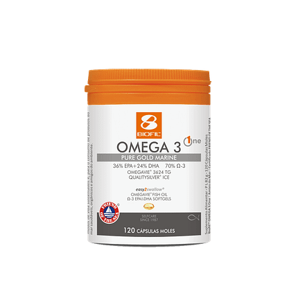 Omega-3 One, suplemento alimentar sem açúcar, sem glúten, sem lactose, sem sal