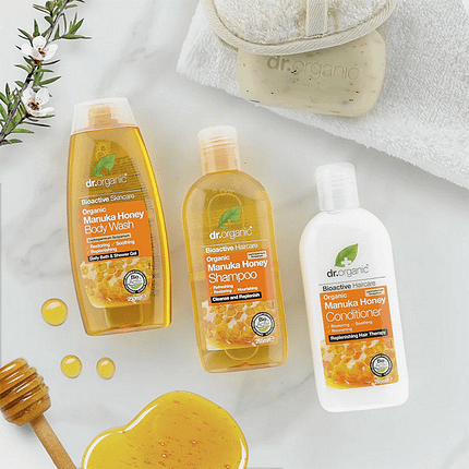 Bundle Linha Mel Manuka, com ingredientes biológicos