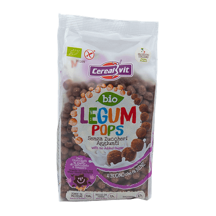 Pops Crocantes de Chocolate e Gengibre, com ingredientes biológicos, sem glúten e adequado a vegans