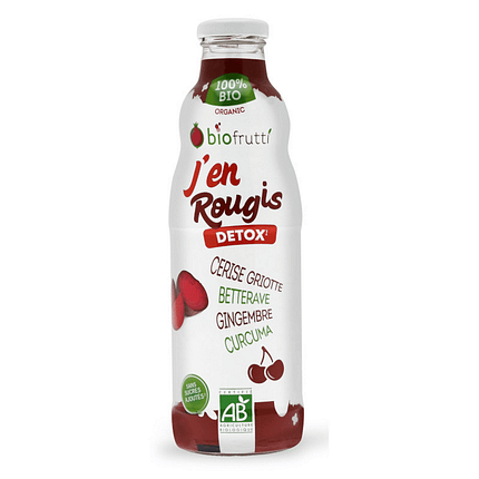 Detox J’en Rougie, com ingredientes biológicos