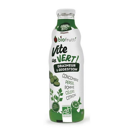 Detox Vite un Vert, com ingredientes biológicos