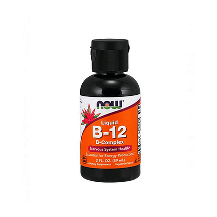 Liquid B-12 B-Complex, suplemento alimentar vegan e vegetariano