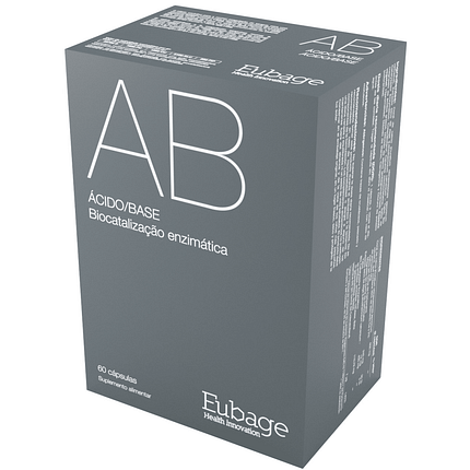 AB Ácido/Base, suplemento alimentar sem glúten e sem lactose