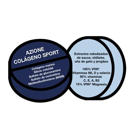 Azione Colagénio Sport Suplemento Alimentar Bioserum Ossos