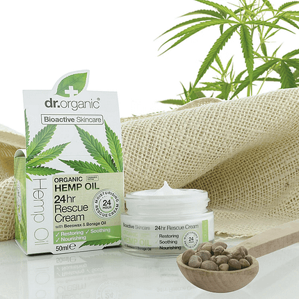 Creme Hidratante 24h Óleo de Cânhamo, com ingredientes biológicos