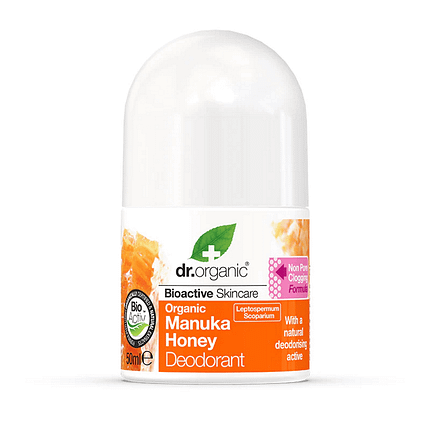 Desodorizante Mel Manuka, com ingredientes biológicos