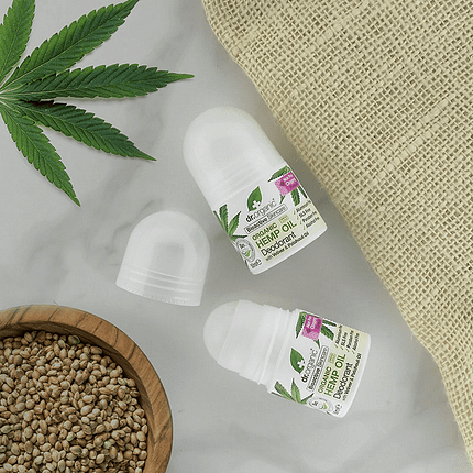 Desodorizante Óleo de Cânhamo, com ingredientes biológicos