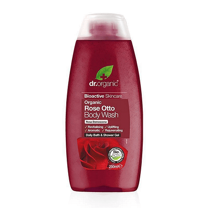 Gel de Duche Rosa Damascena, com ingredientes biológicos