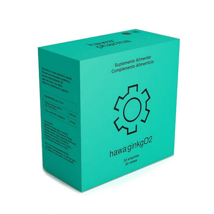 Hawa GinkgO2, suplemento alimentar para transtornos circulatórios