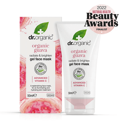 Máscara Facial Goiaba, com ingredientes biológicos, cosmética vegan