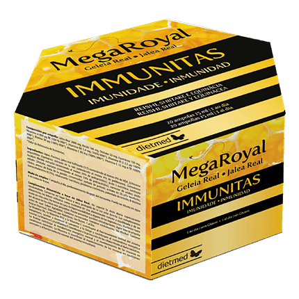 MegaRoyal Immunitas, suplemento alimentar sem glúten