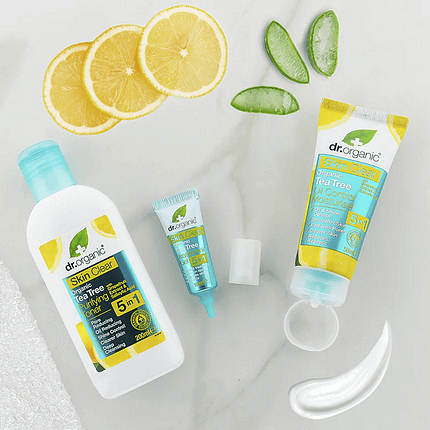 Bundle Cuidado de Rosto 5 em 1, com ingredientes biológicos