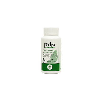 Pedyx Talco para Pés, com ingredientes biológicos