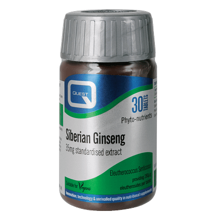 Siberian Ginseng, suplemento alimentar adequado a vegans