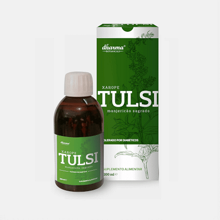 Tulsi Xarope, suplemento alimentar