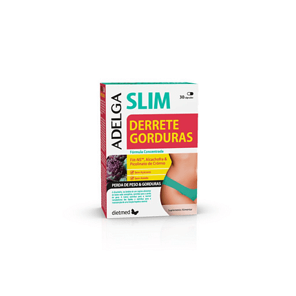 Adelgaslim Derrete Gorduras, suplemento alimentar sem açúcar, sem glúten, sem soja