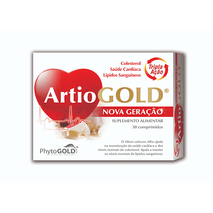 ArtioGold, suplemento alimentar com tripla ação