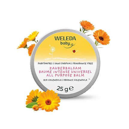 Bálsamo Multiusos de Calêndula Weleda Cosmética Bebé Pele Sensível