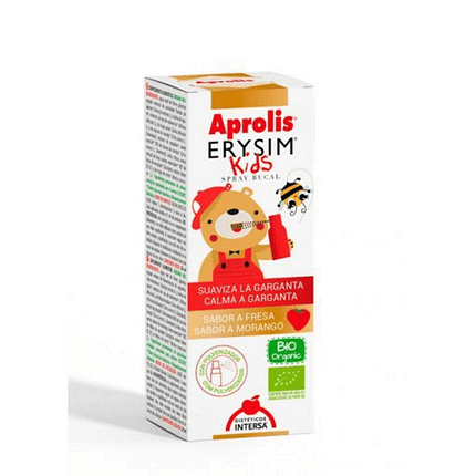 Aprolis Kids Erysim, com ingredientes biológicos, sem glúten