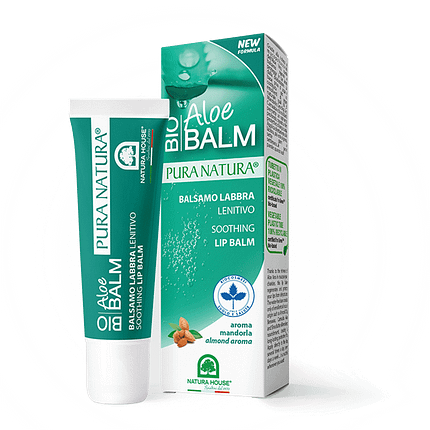 Bálsamo Labial Bio Aloé, com ingredientes biológicos