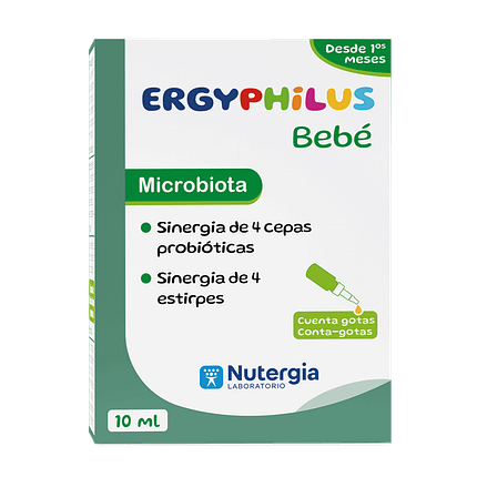 Ergyphilus Bebé, suplemento alimentar para o sistema imunitário