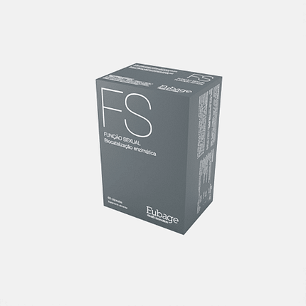 FS Função Sexual, sem açúcar, sem glúten, sem lactose, adequado a vegans