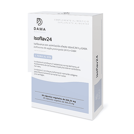 Isoflav24, suplemento alimentar para a saúde feminina