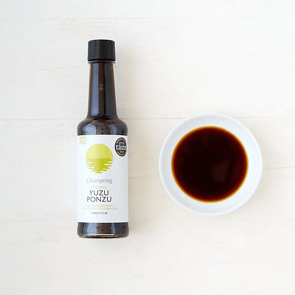 Molho de Soja Yuzu Ponzu, ingredientes biológicos