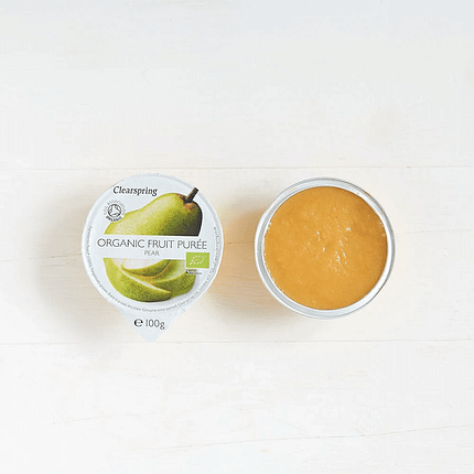 Puré Fruta Pera, biológico