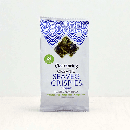 Alga Nori Tostada, sem glúten