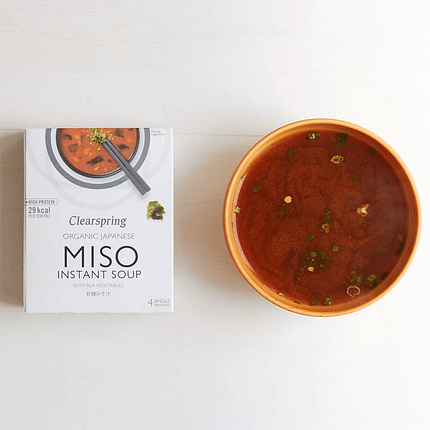 Sopa Instantânea Miso com Algas, biológico