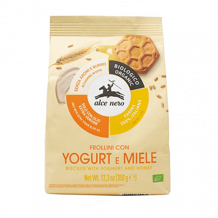 Bolachas de Trigo com Iogurte e Mel com ingredientes de origem biológica