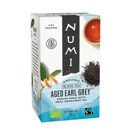 Chá Preto Earl Grey, agricultura biológica
