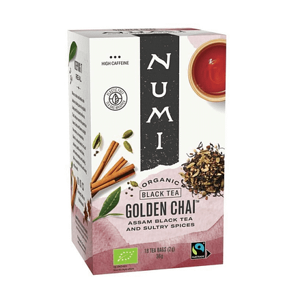 Chá Preto Golden Chai, agricultura biológica