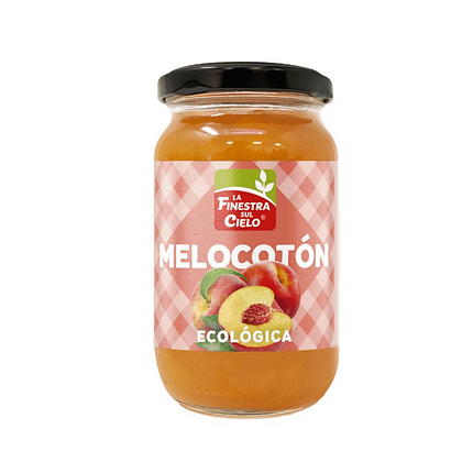 Compota de Pêssego com ingredientes de origem biológica