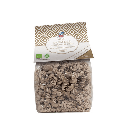 Fusilli Trigo Sarraceno de origem biológica
