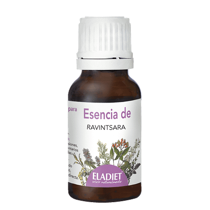 Óleo Essencial Ravintsara, sem açúcar, sem glúten e sem lactose
