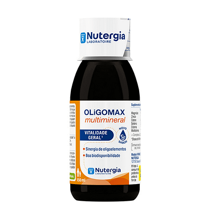 OLiGOMAX Multimineral, uma associação completa de oligoelementos