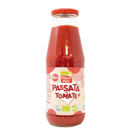 Passata de Tomate Bio biológico, sem glúten e adequado a vegans