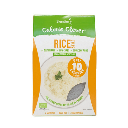 Pasta Konjac Arroz de origem biológica, sem glúten e adequado a vegans