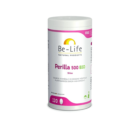 Perilla 500, suplemento alimentar com ingredientes biológicos